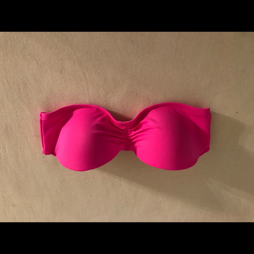 Victoria’s Secret strapless bathing suit top